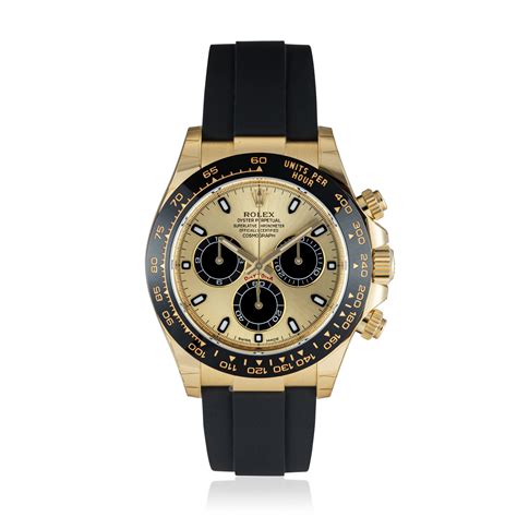 rolex black strap gold face|rolex black chronograph.